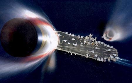 Various ways of defeating US carriers in the Asia-Pacific region have been studied by Chinese military planners for years. (Internet photo) Various ways of defeating US carriers in the Asia-Pacific region have been studied by Chinese military planners for years. (Internet photo)